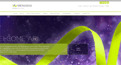 Desktop Screenshot of menasha.com